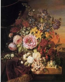 unknow artist Floral, beautiful classical still life of flowers 04 China oil painting art